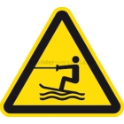 Warnung vor Wasserski-Bereich nach ISO 20712-1 (WSW 003)