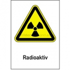 Kombischild Radioaktiv