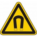 Warnzeichen: Warnung vor magnetischem Feld (BGV A8 W 13)